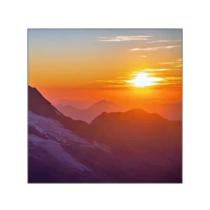 Couché de soleil cadre slimline